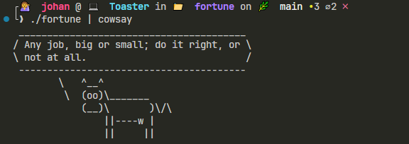 cowsay
